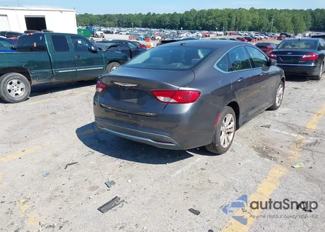 2015 Chrysler 200 Limited z USA, uszkodzony, nr VIN 1C3CCCAB9FN695780